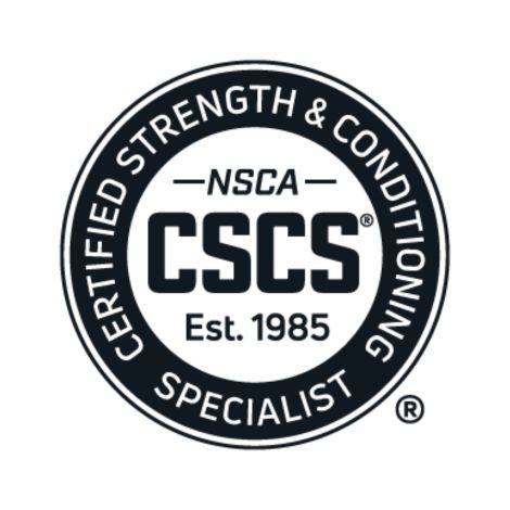 NSCA Certified Strength and Conditioning Specialist badge